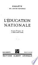 L'éducation nationale