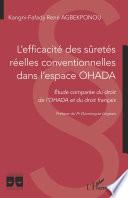 L'efficacité des sûretés réelles conventionnelles dans l'espace OHADA