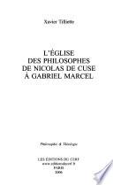 L'église des philosophes