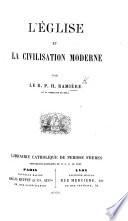 L'Église et la civilisation moderne