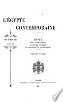 L'Egypte contemporaine