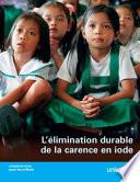 L'élimination Durable de la Carence en Iode