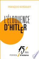 L'éloquence d'Hitler