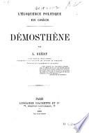 L'éloquence politique en Grèce