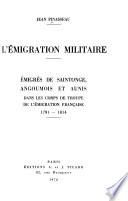 L'émigration militaire