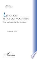 Livre L'émotion est ce qui nous relie