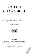 L'empereur Alexandre II