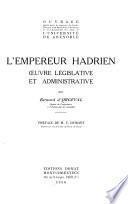 L'empereur Hadrien