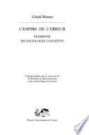 L'empire de l'erreur