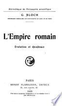 L'empire romain