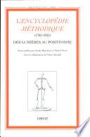 L'encyclopédie méthodique (1782-1832)