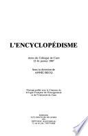 L'Encyclopédisme