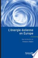 L'énergie éolienne en Europe
