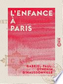 L'Enfance à Paris