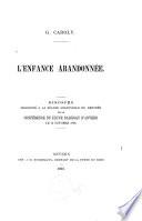 L'enfance abandonnée