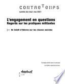 L'engagement en questions