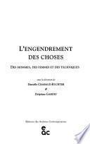 L'engendrement des choses