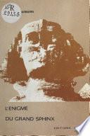 L'Énigme du grand sphinx