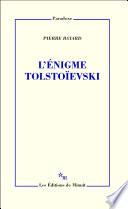 L'Énigme Tolstoïevski