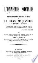 L'ennemie sociale