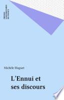 L'Ennui et ses discours
