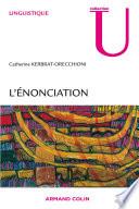 L'énonciation