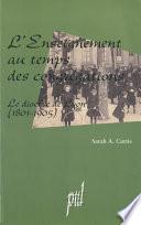 L'Enseignement au temps des congrégations
