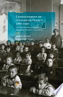 L'enseignement de l'italien en France (1880-1940)