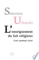 L'enseignement du fait religieux