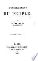 L'enseignement du peuple