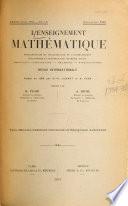 L'Enseignement mathématique