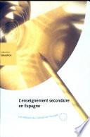 L'enseignement secondaire en Espagne