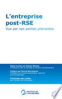 L'entreprise post-RSE - Tome 2