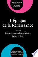 L'Époque de la Renaissance (14001600)