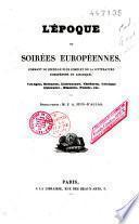 L'Epoque ou Soirées européennes