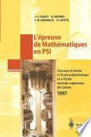 L'épreuve de Mathématiques en PSI