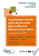 L'ergothérapie chez les personnes âgées atteintes de démence et leurs aidants