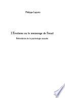 L'érotisme, ou, Le mensonge de Freud