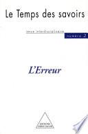 L' Erreur