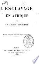 L'esclavage en Afrique