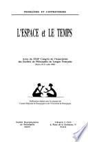 L'espace et le temps