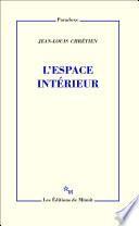 L'Espace intérieur