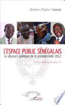 L'espace public sénégalais