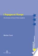 L'Espagne et l'Europe