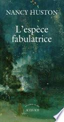 L'Espèce fabulatrice