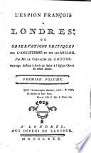 L'espion françois a Londres