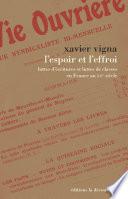 L'espoir et l'effroi