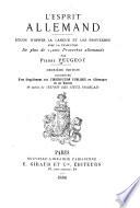 L'esprit allemand