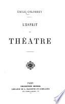 L'esprit au théâtre