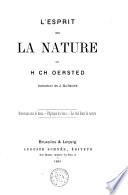 L'esprit dans la nature